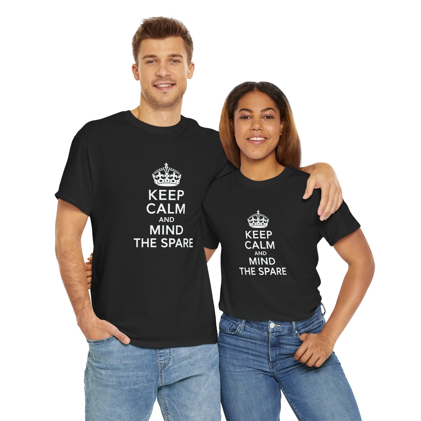 Keep Calm and Mind the Spare Tee