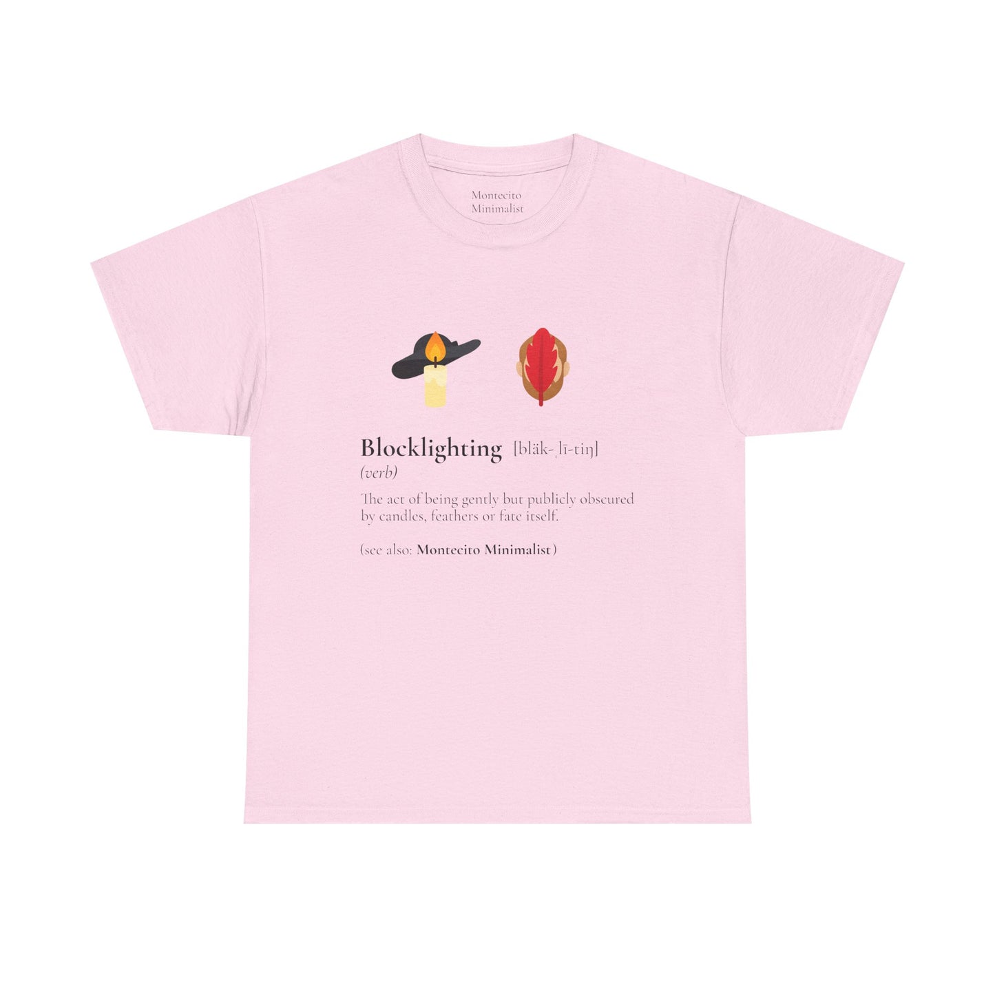 Blocklighting Unisex Heavyweight Cotton Tee