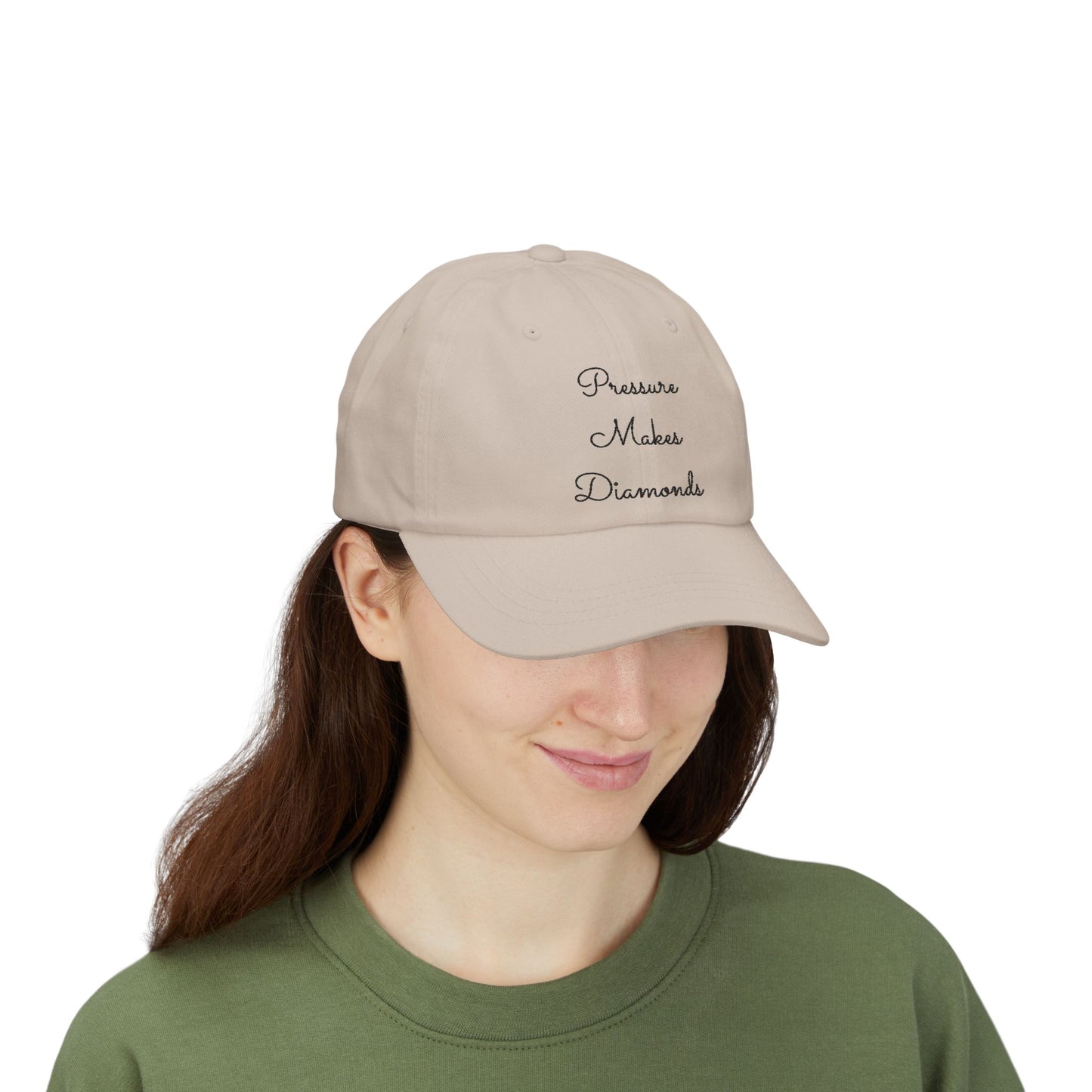 Embroidered Pressure Makes Diamonds Hat
