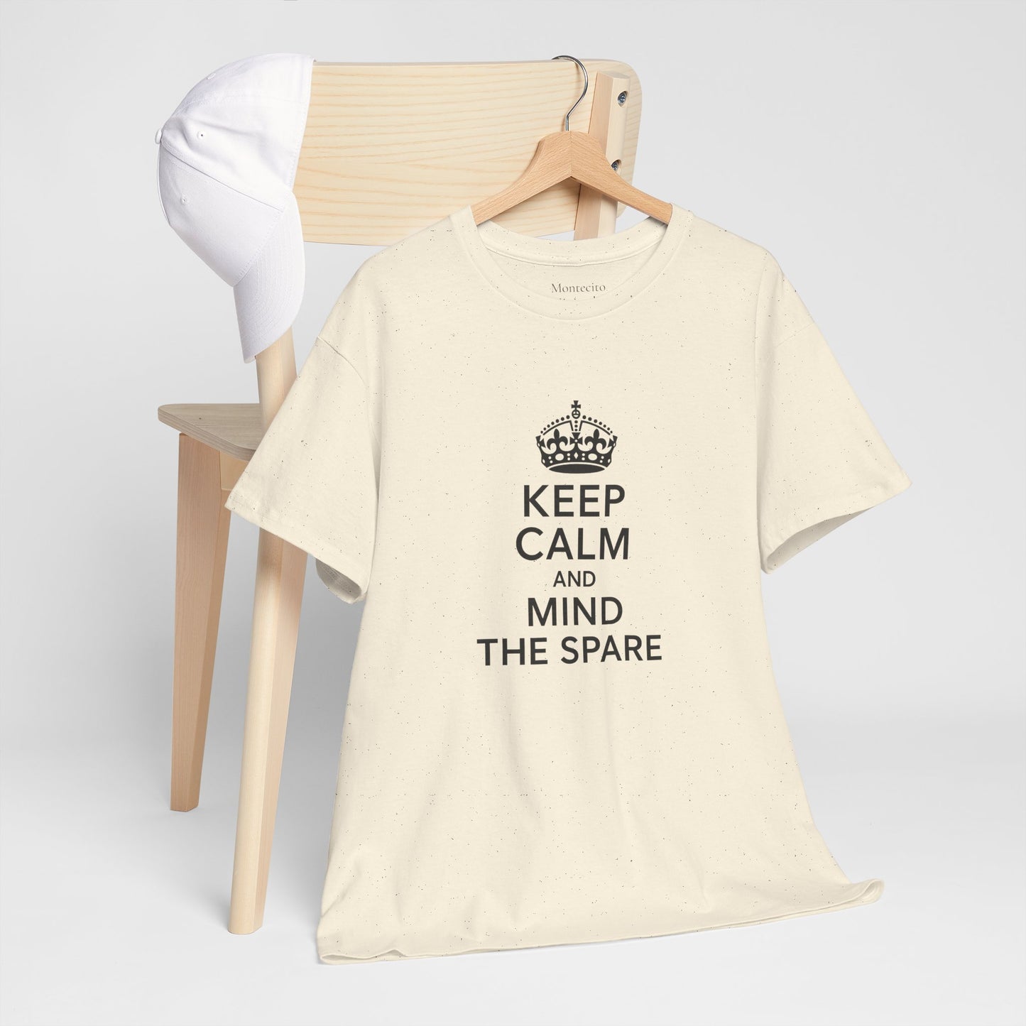 Keep Calm and Mind the Spare Tee