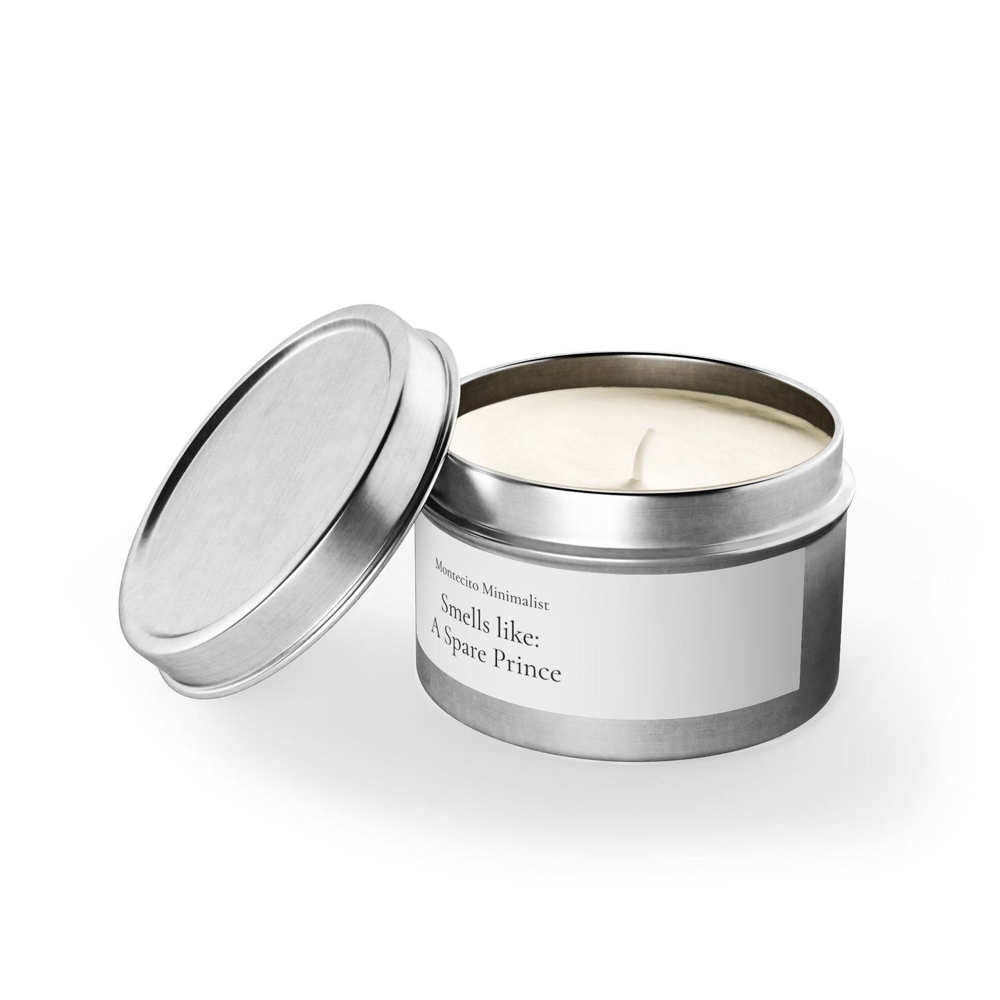 Montecito Minimalist | Smells like: A Spare Prince Candle 4oz Tin