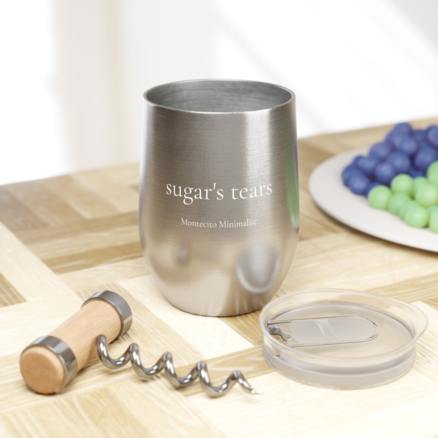 sugar's tears wine tumbler