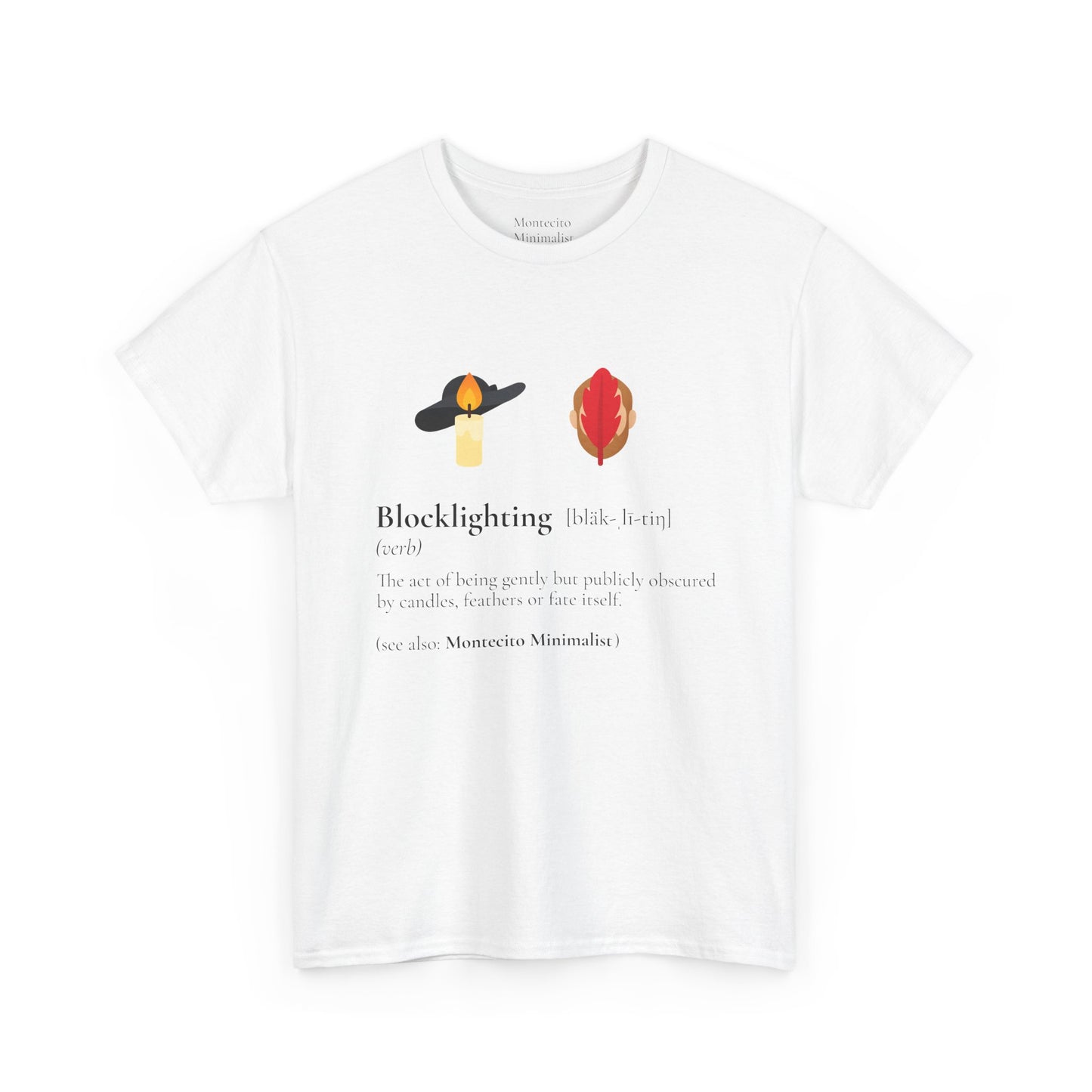Blocklighting Unisex Heavyweight Cotton Tee