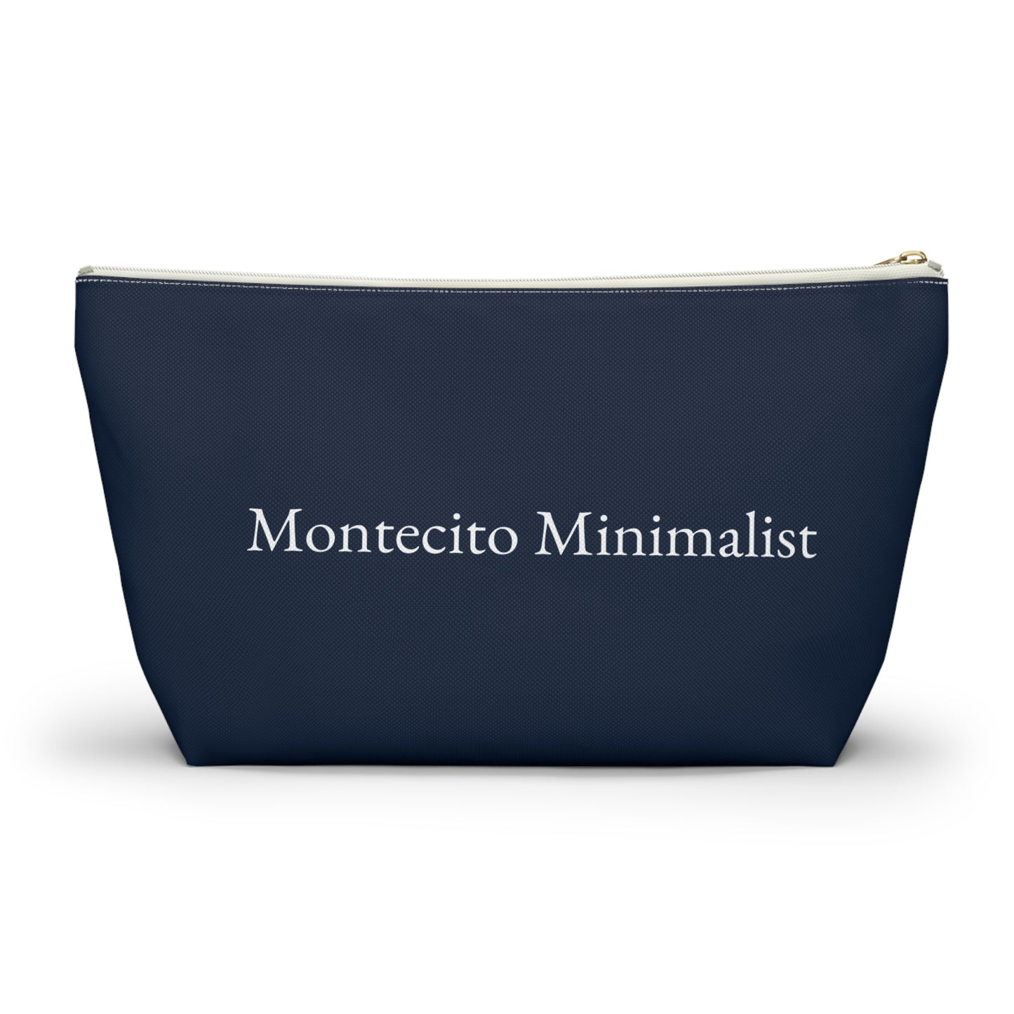Montecito Yacht Club Navy Accessory Pouch – Nautical Makeup & Travel Organizer