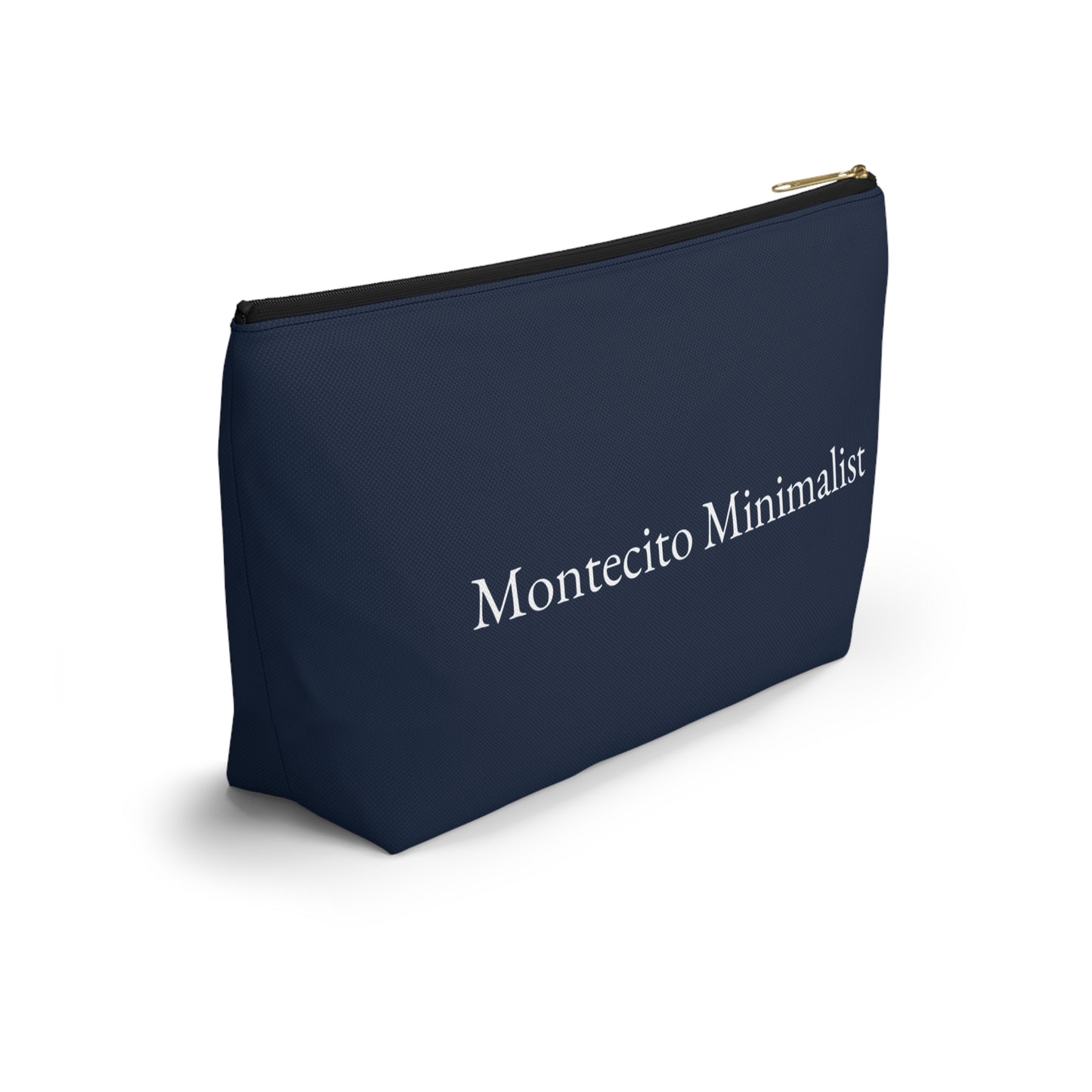 Montecito Yacht Club Navy Accessory Pouch – Nautical Makeup & Travel Organizer