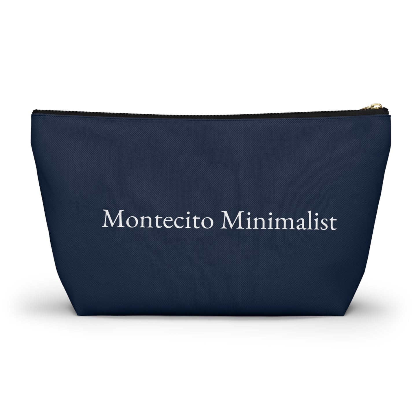 Montecito Yacht Club Navy Accessory Pouch – Nautical Makeup & Travel Organizer