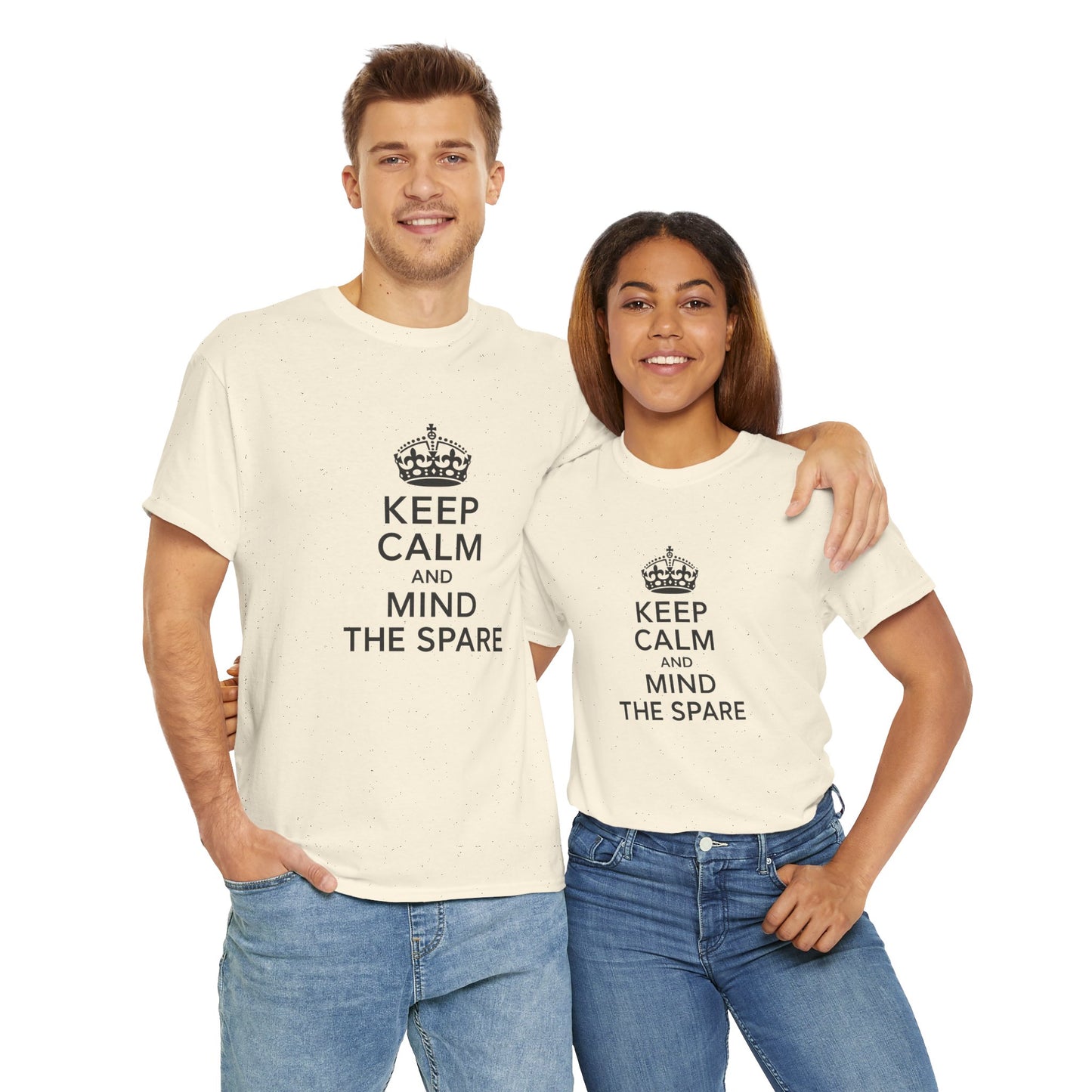 Keep Calm and Mind the Spare Tee