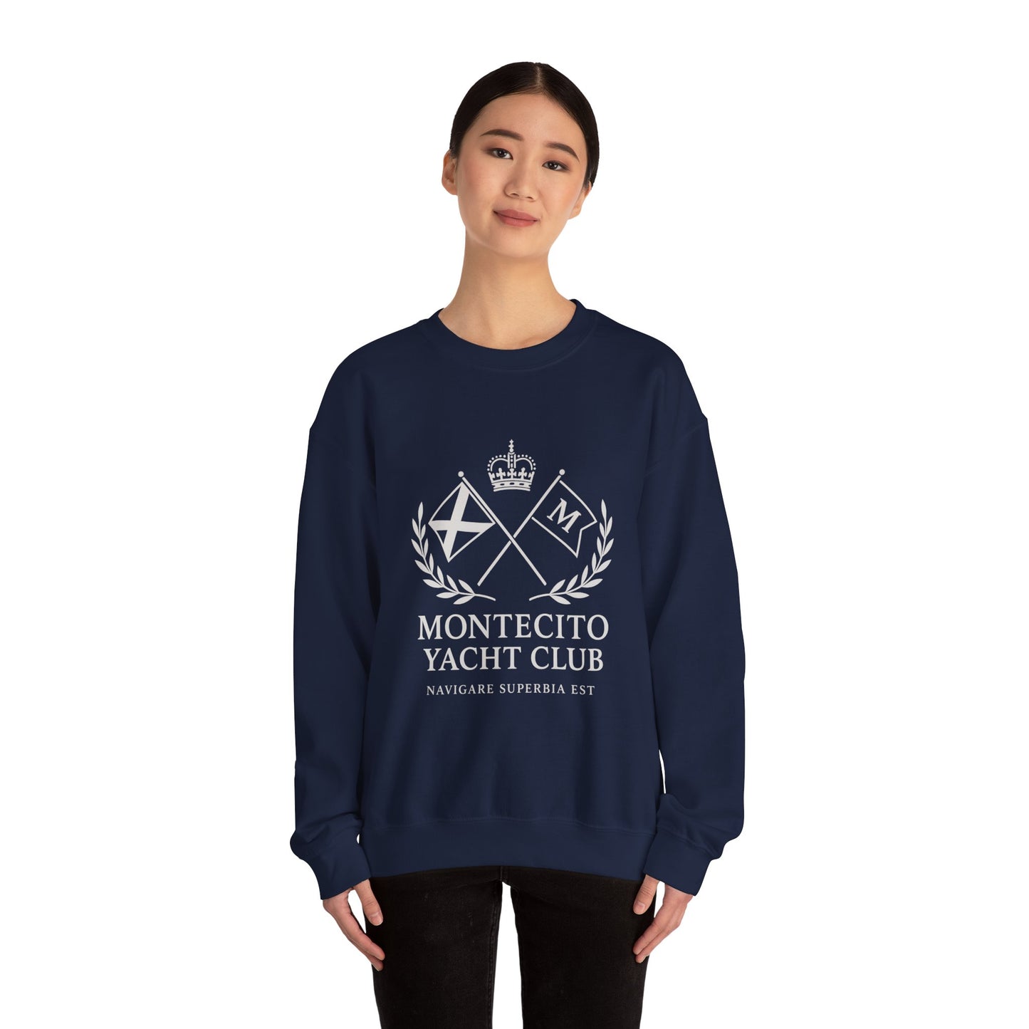 Montecito Yacht Club Sweatshirt - (Printed & Shipped from Australia)