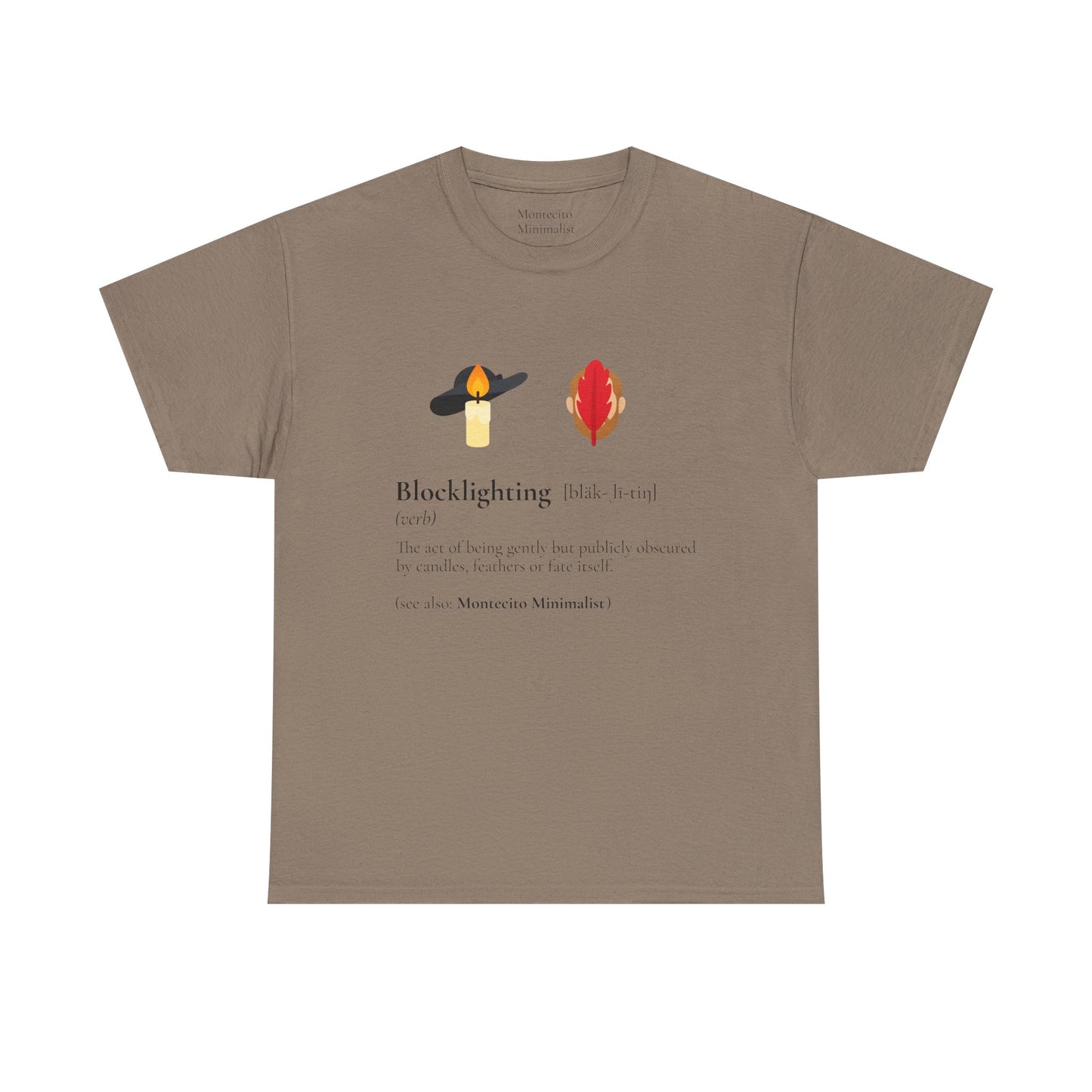 Blocklighting Unisex Heavyweight Cotton Tee