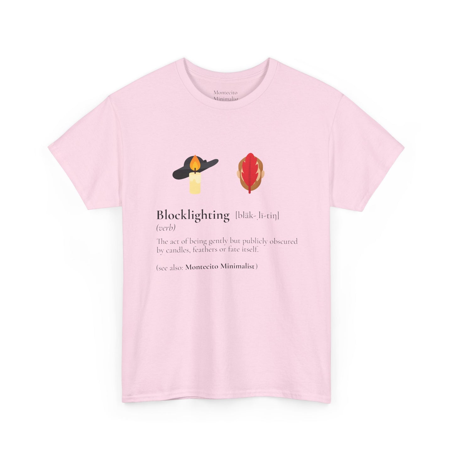 Blocklighting Unisex Heavyweight Cotton Tee