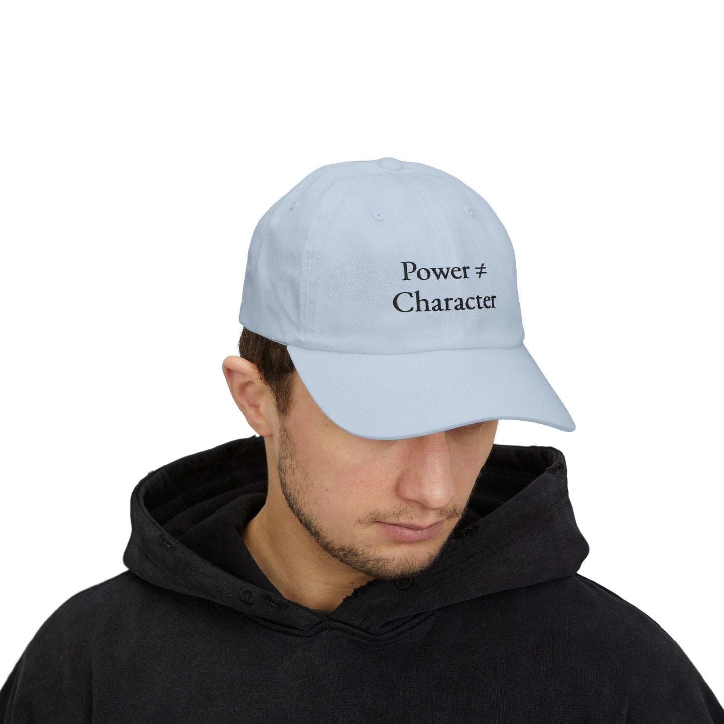 Embroidered Power ≠ Character Hat