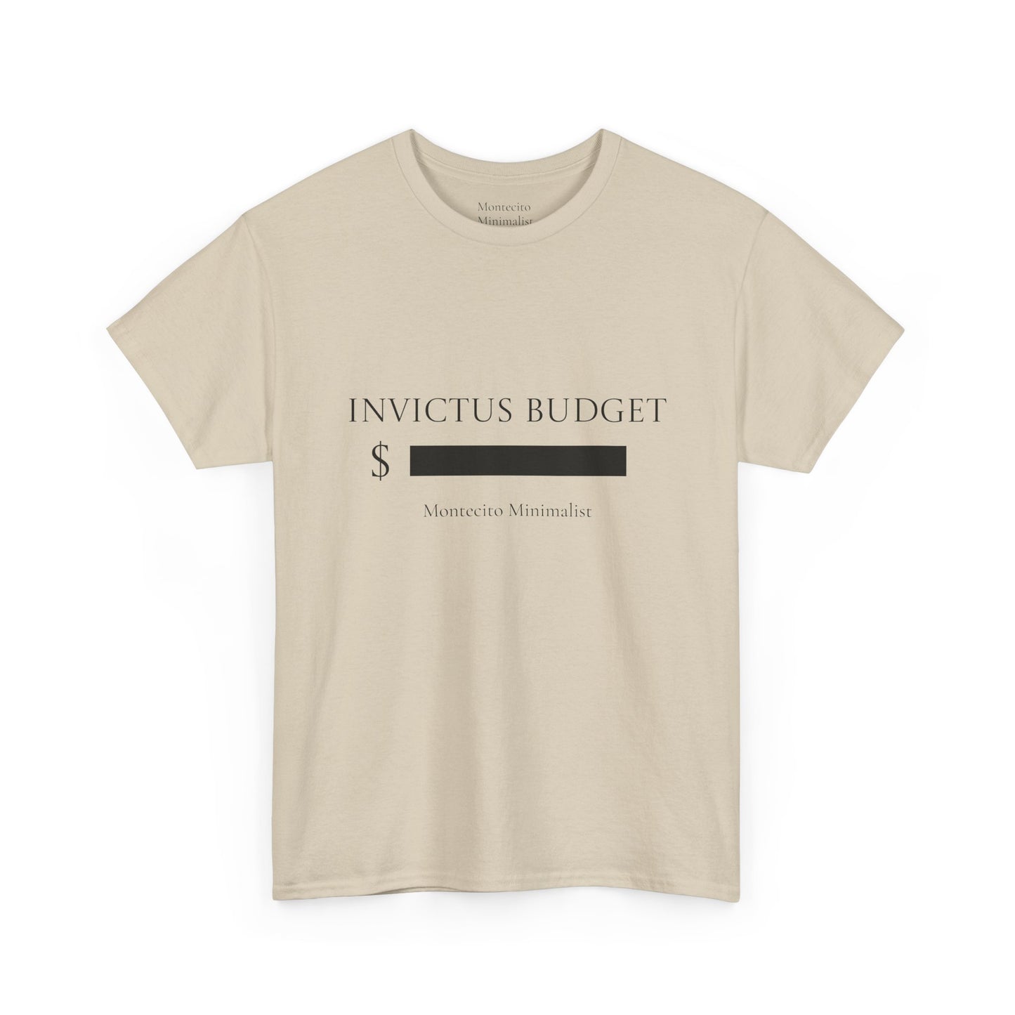 Invictus Budget [REDACTED] tee
