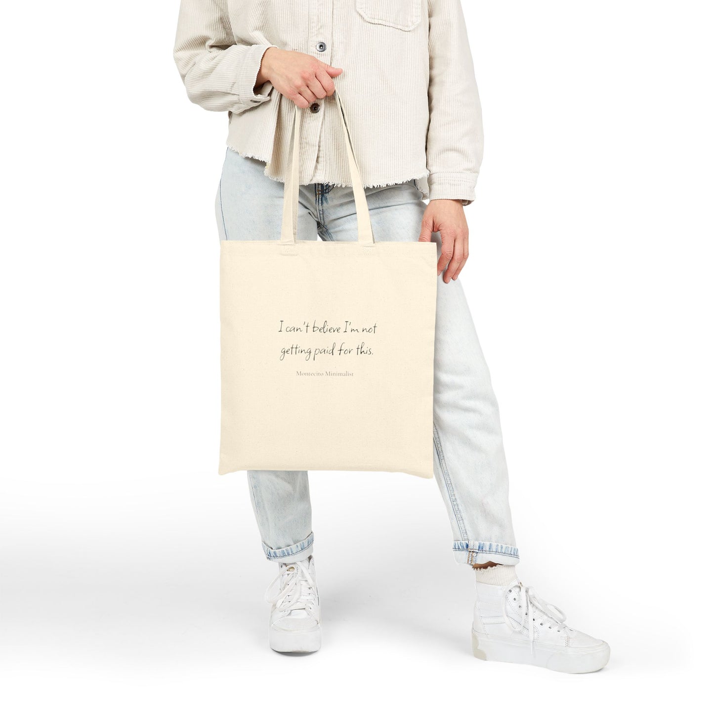 I can't believe I'm not getting paid for this. Tote