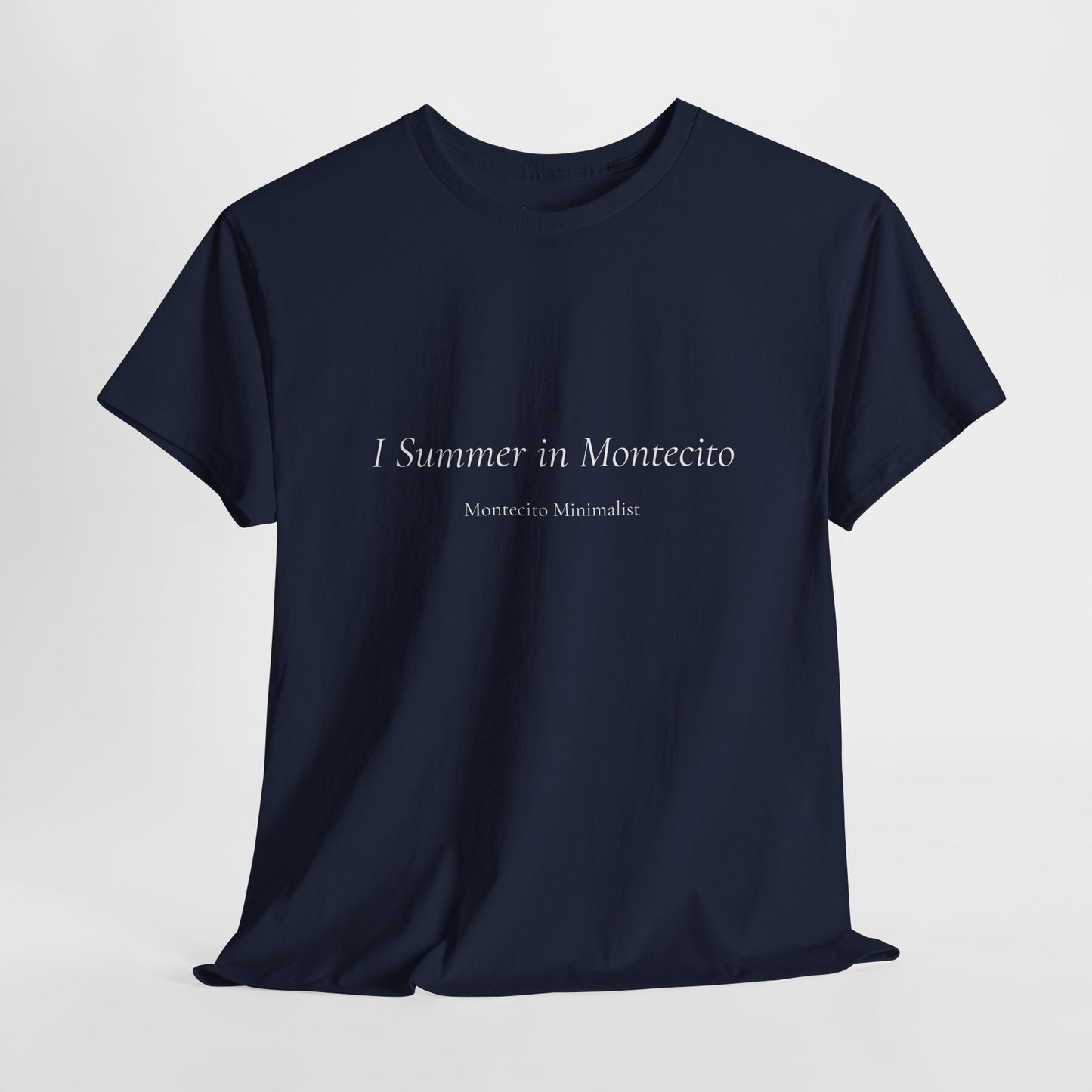 I Summer in Montecito Unisex Heavyweight Cotton Tee