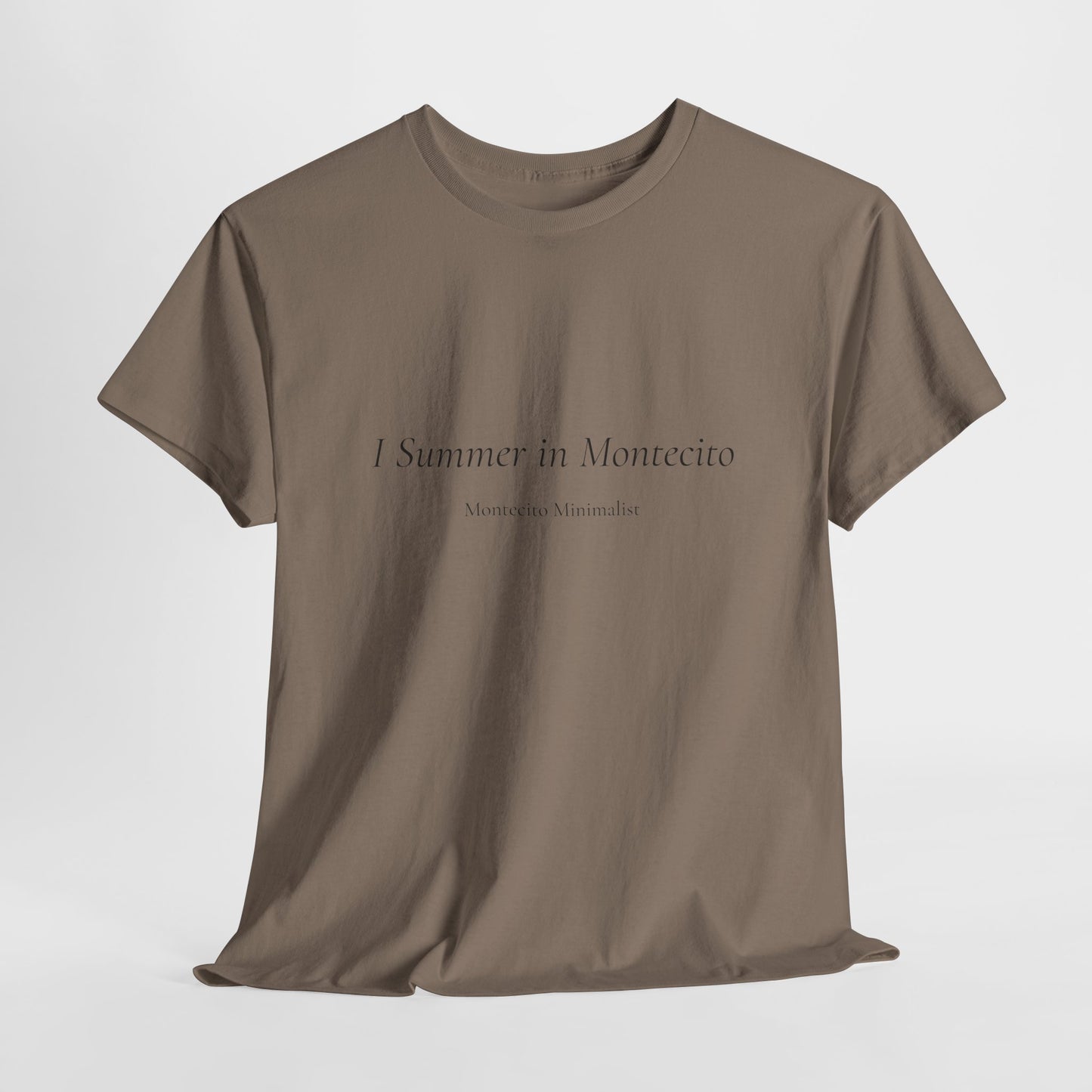 I Summer in Montecito Unisex Heavyweight Cotton Tee