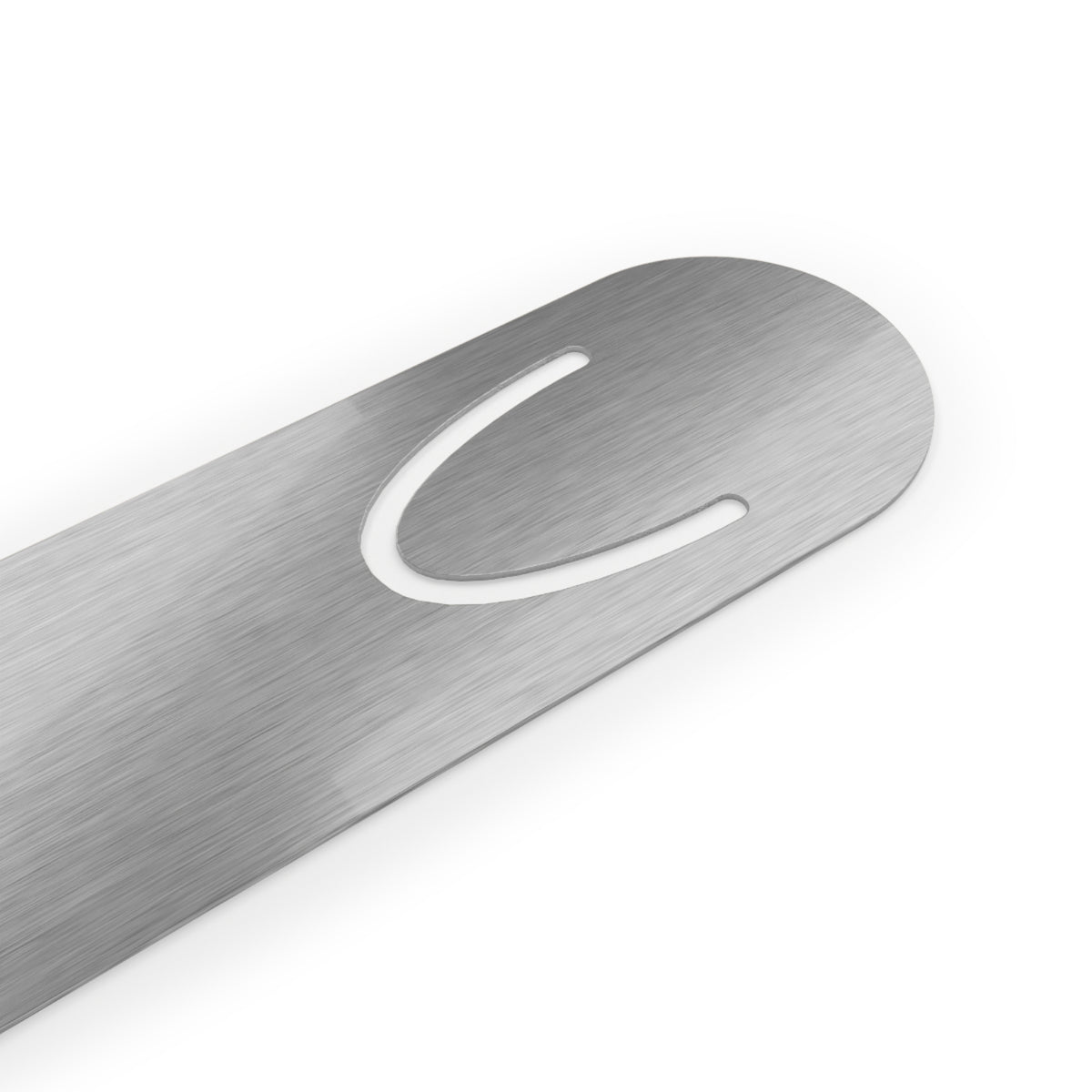 And thats it. Aluminum Bookmark