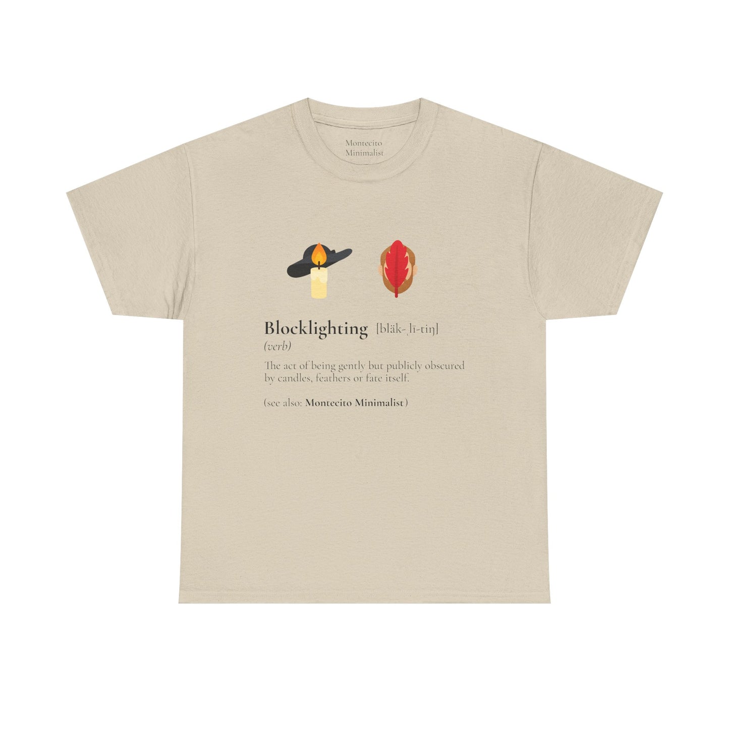 Blocklighting Unisex Heavyweight Cotton Tee