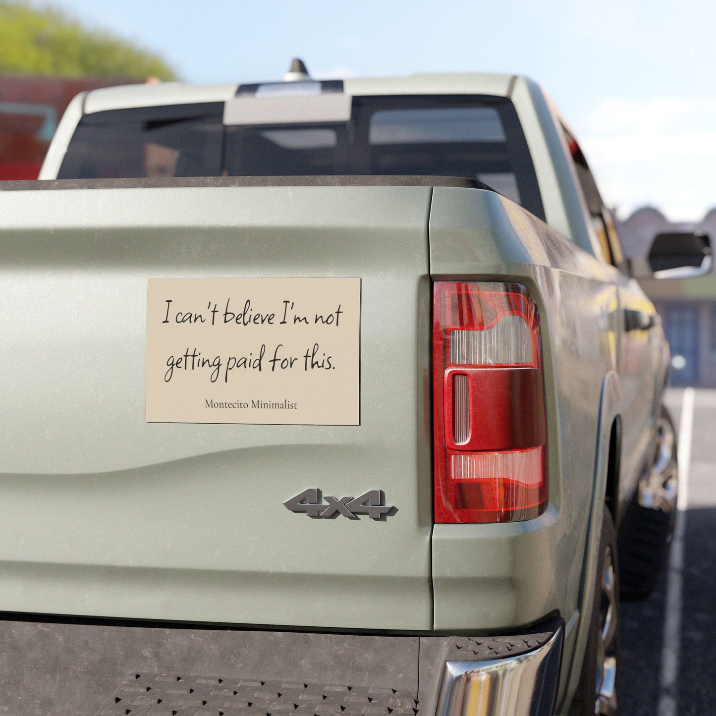 I can't believe I'm not getting paid for this. Magnet