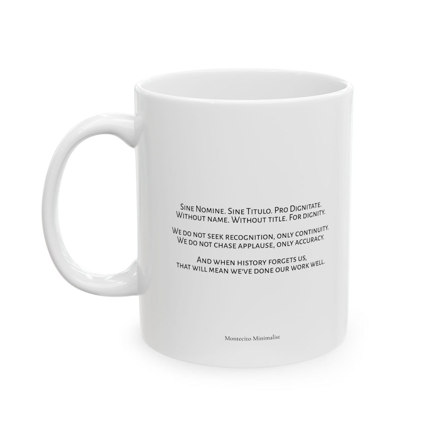 Men In Grey Coffee Mug