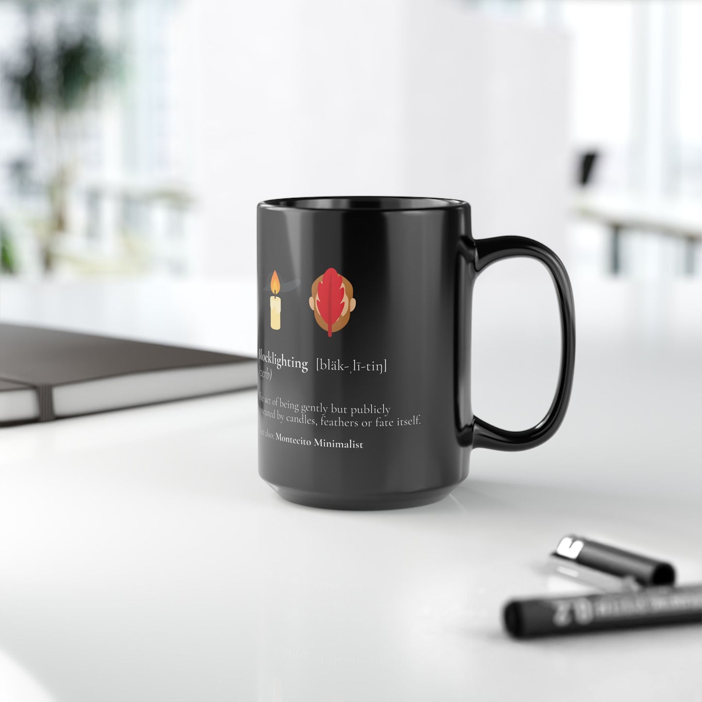 Blocklighting Coffee Mug 15oz
