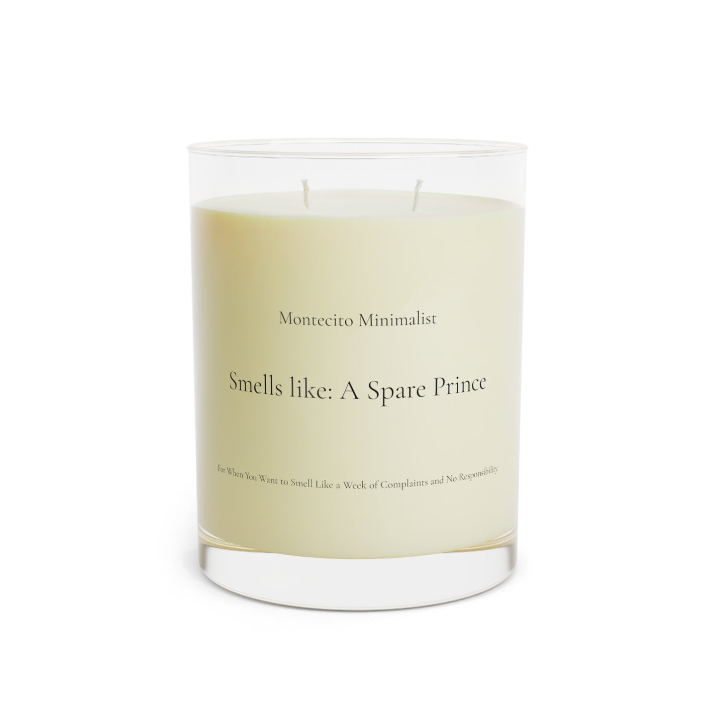 Montecito Minimalist | Smells like: A Spare Prince Candle