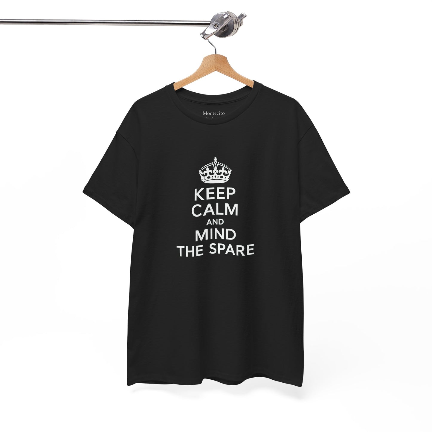 Keep Calm and Mind the Spare Tee