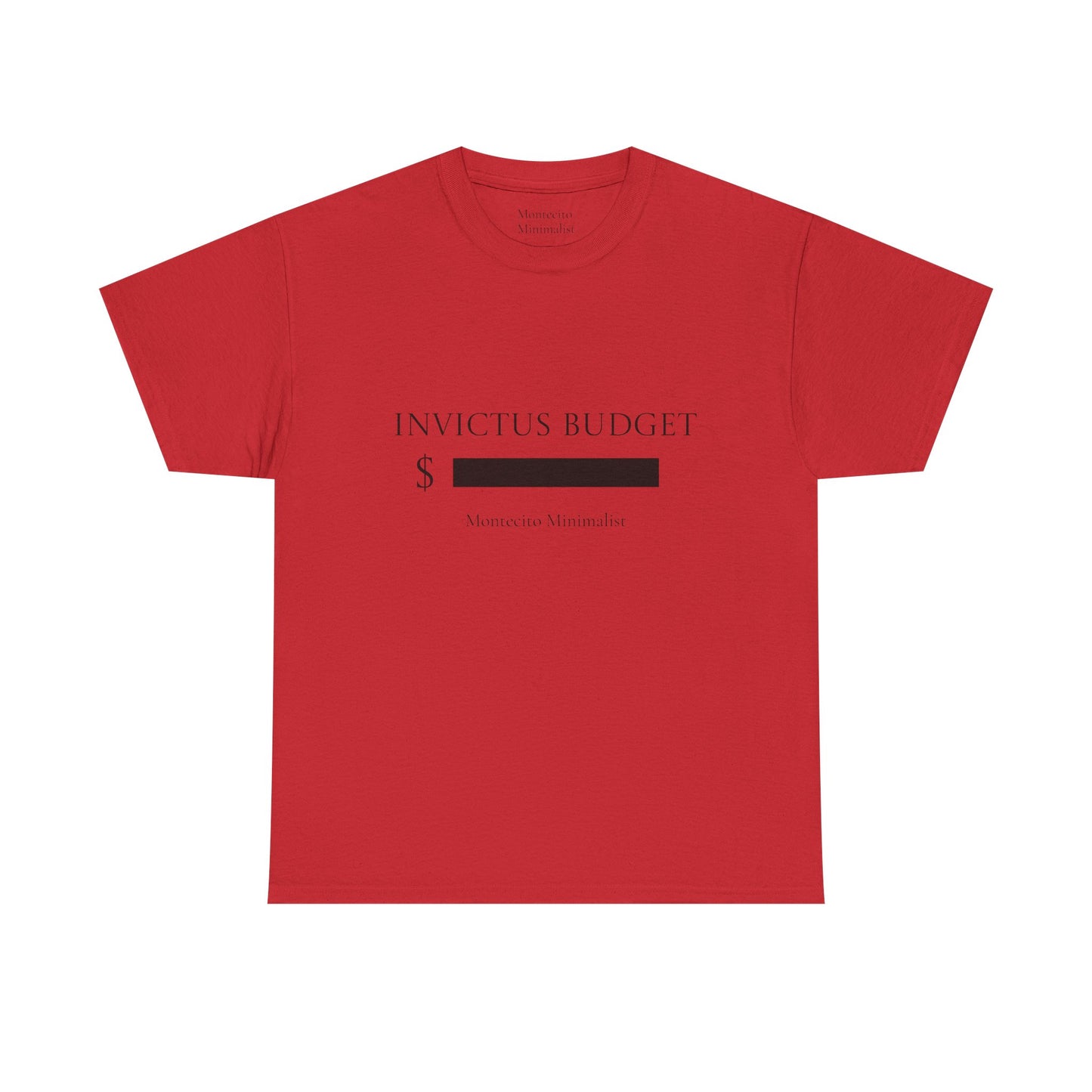 Invictus Budget [REDACTED] tee