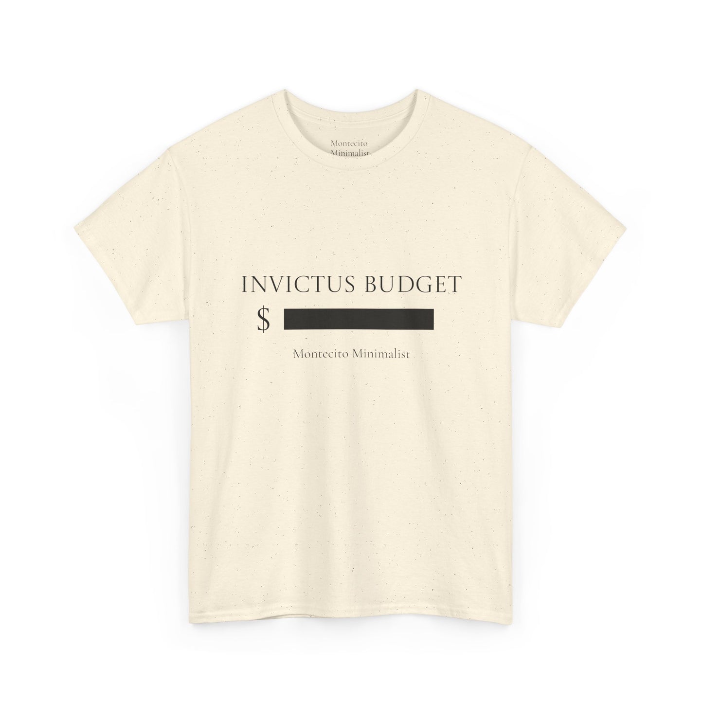 Invictus Budget [REDACTED] tee