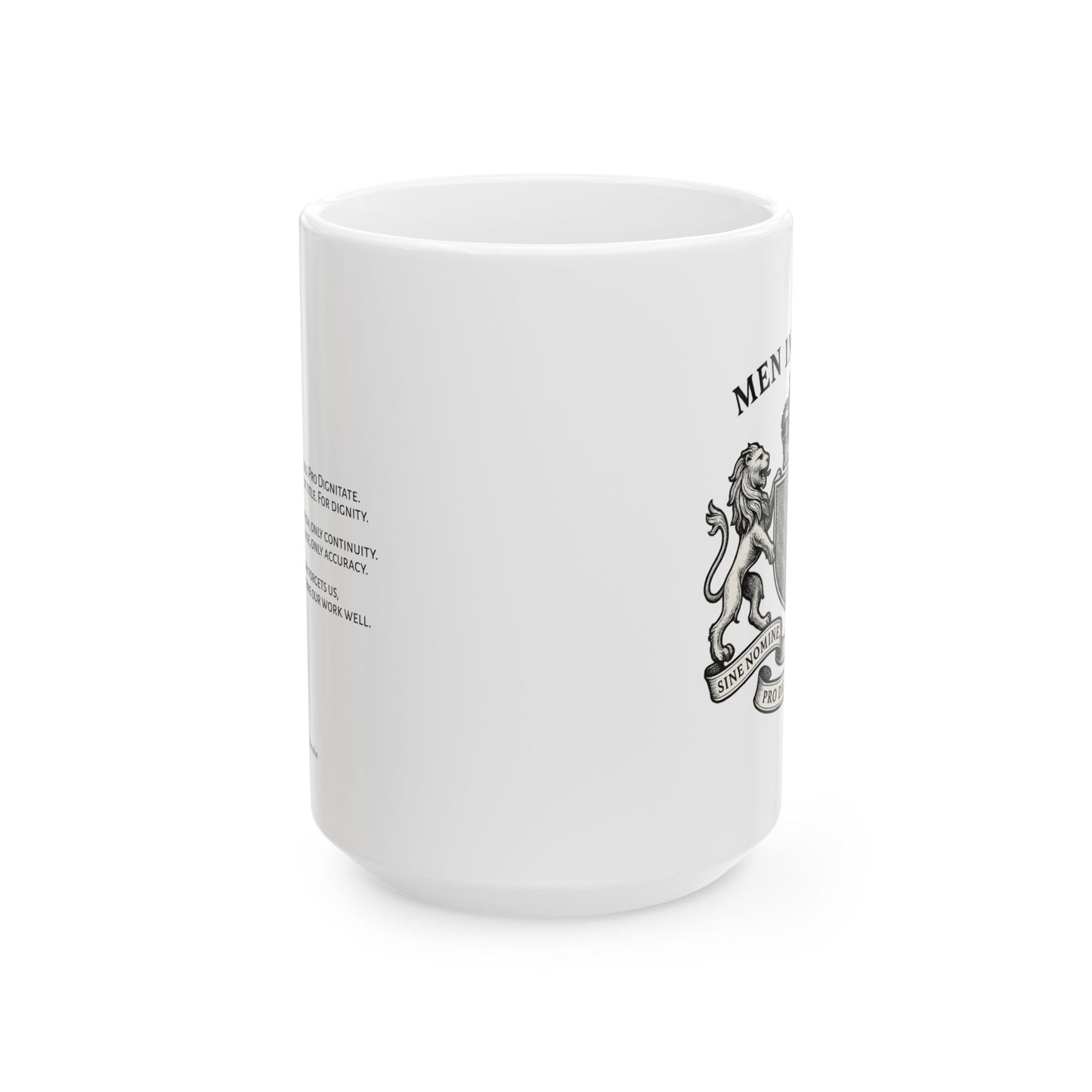 Men In Grey Coffee Mug