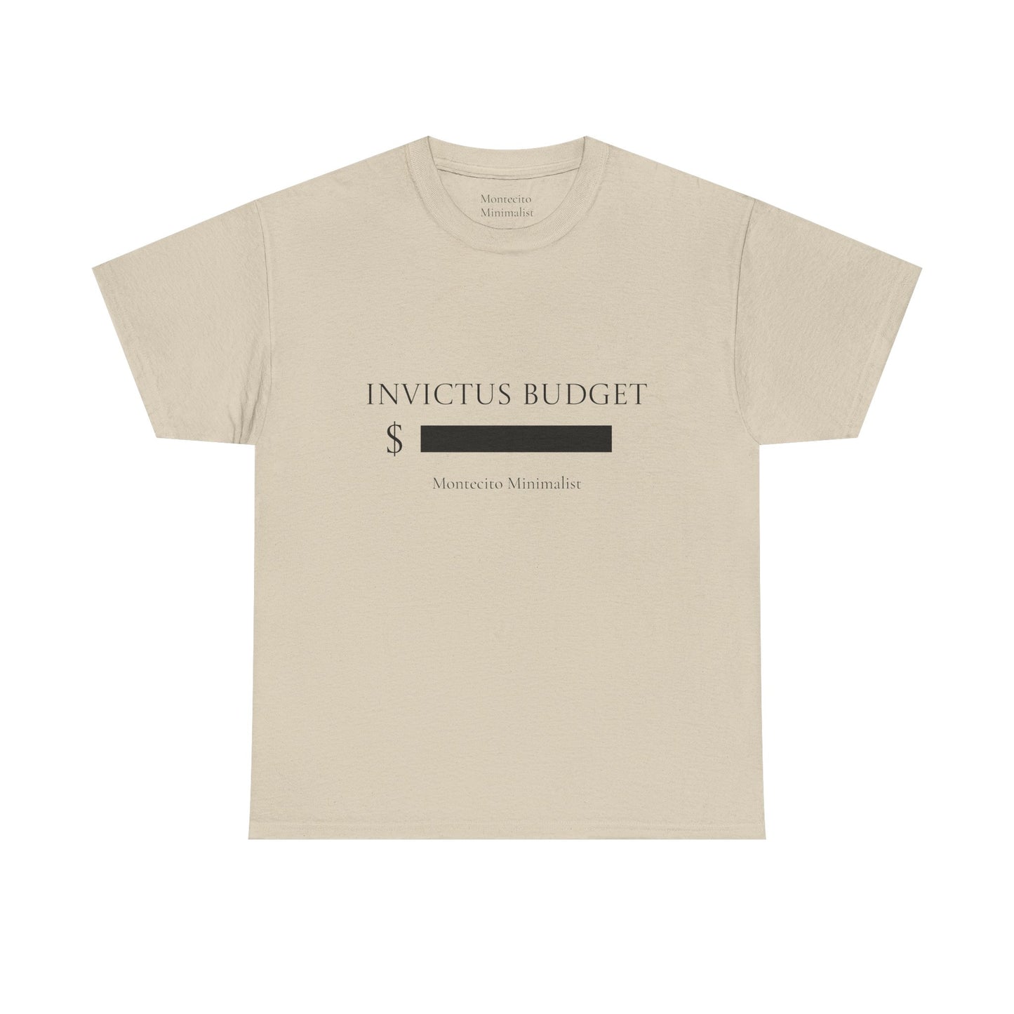 Invictus Budget [REDACTED] tee