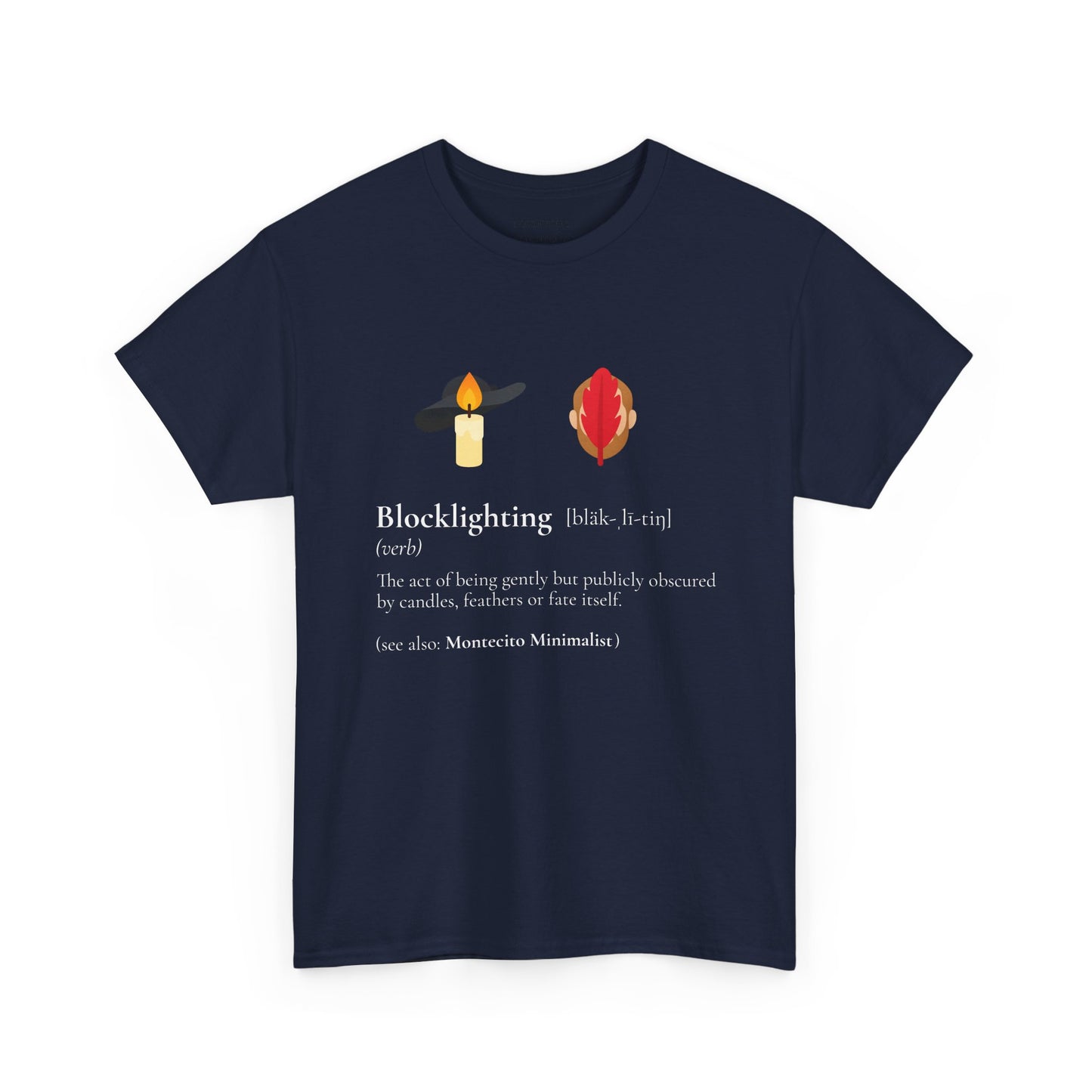 Blocklighting Unisex Heavyweight Cotton Tee