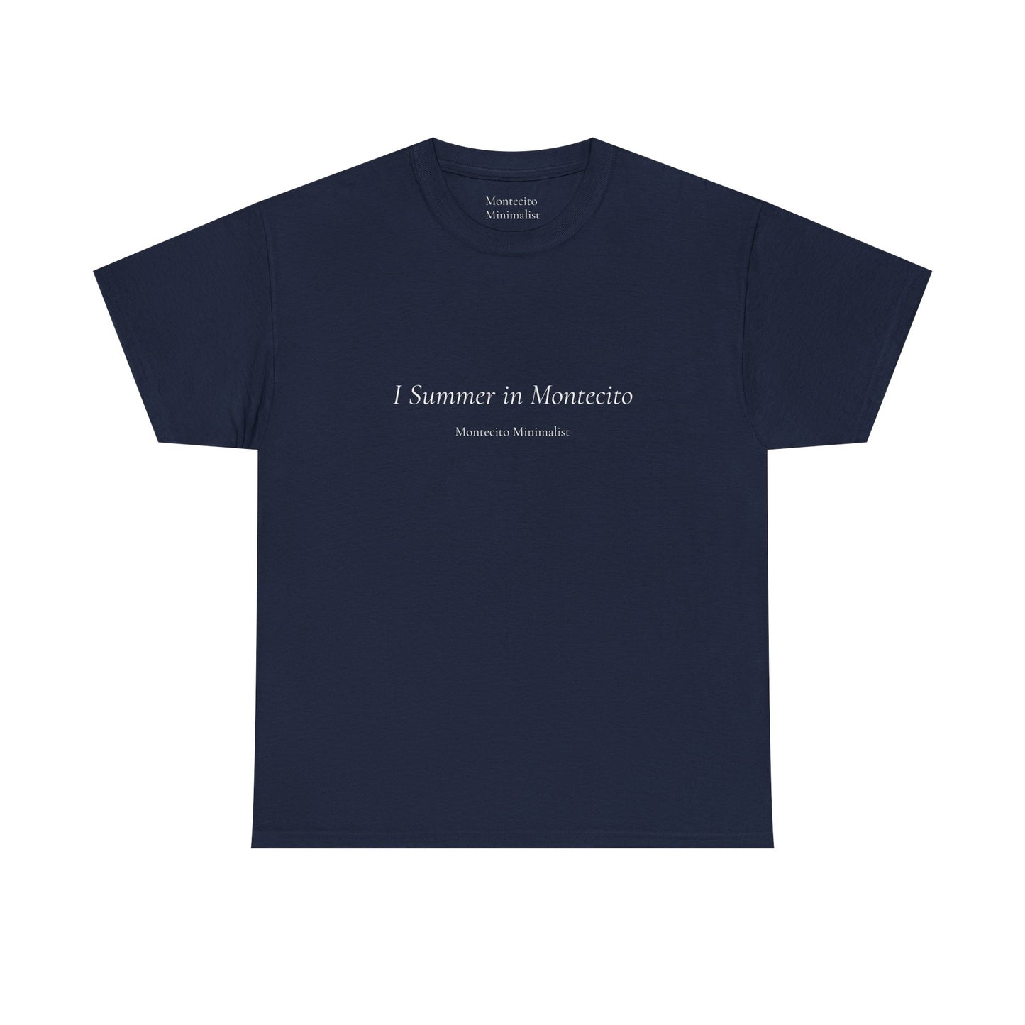 I Summer in Montecito Unisex Heavyweight Cotton Tee