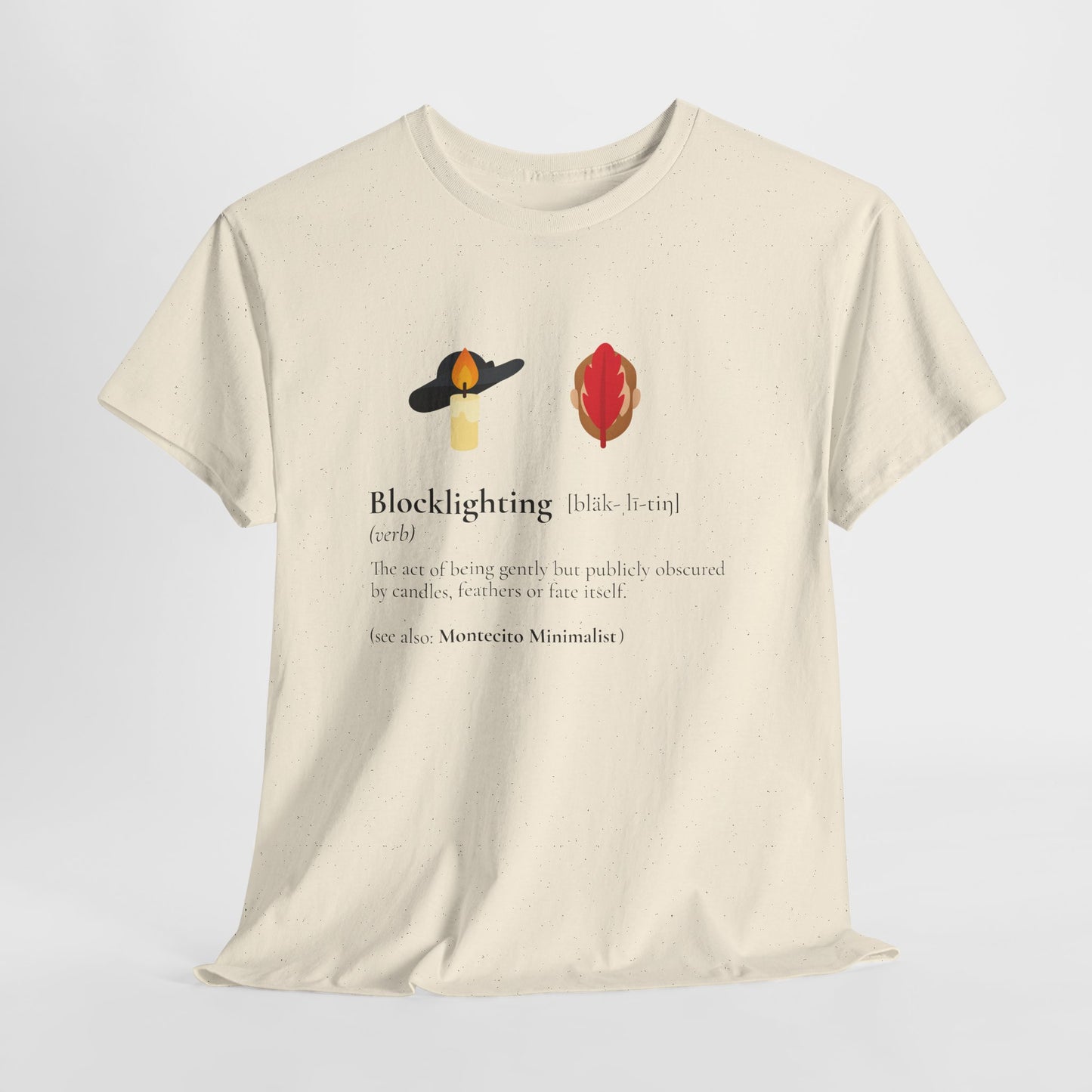 Blocklighting Unisex Heavyweight Cotton Tee