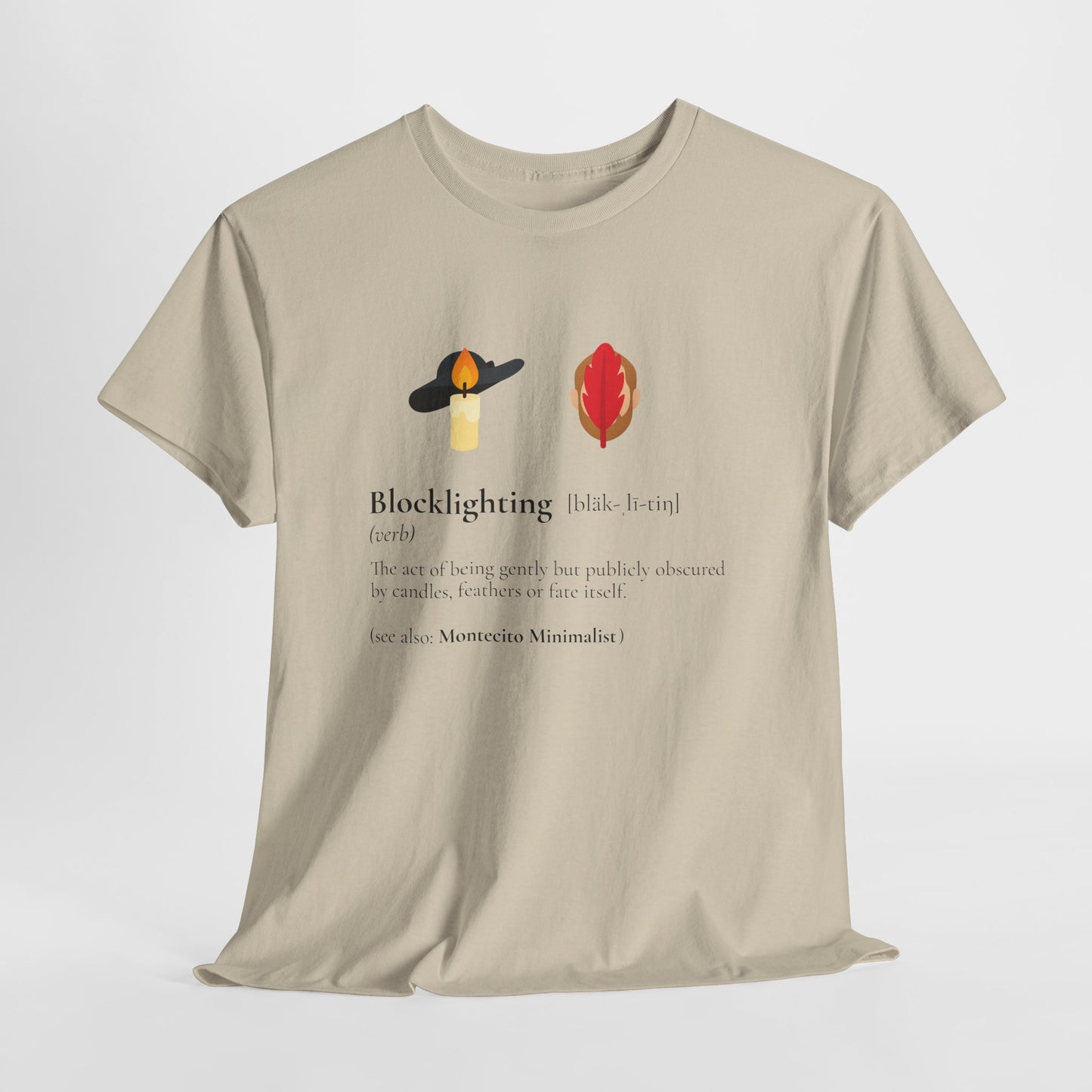 Blocklighting Unisex Heavyweight Cotton Tee