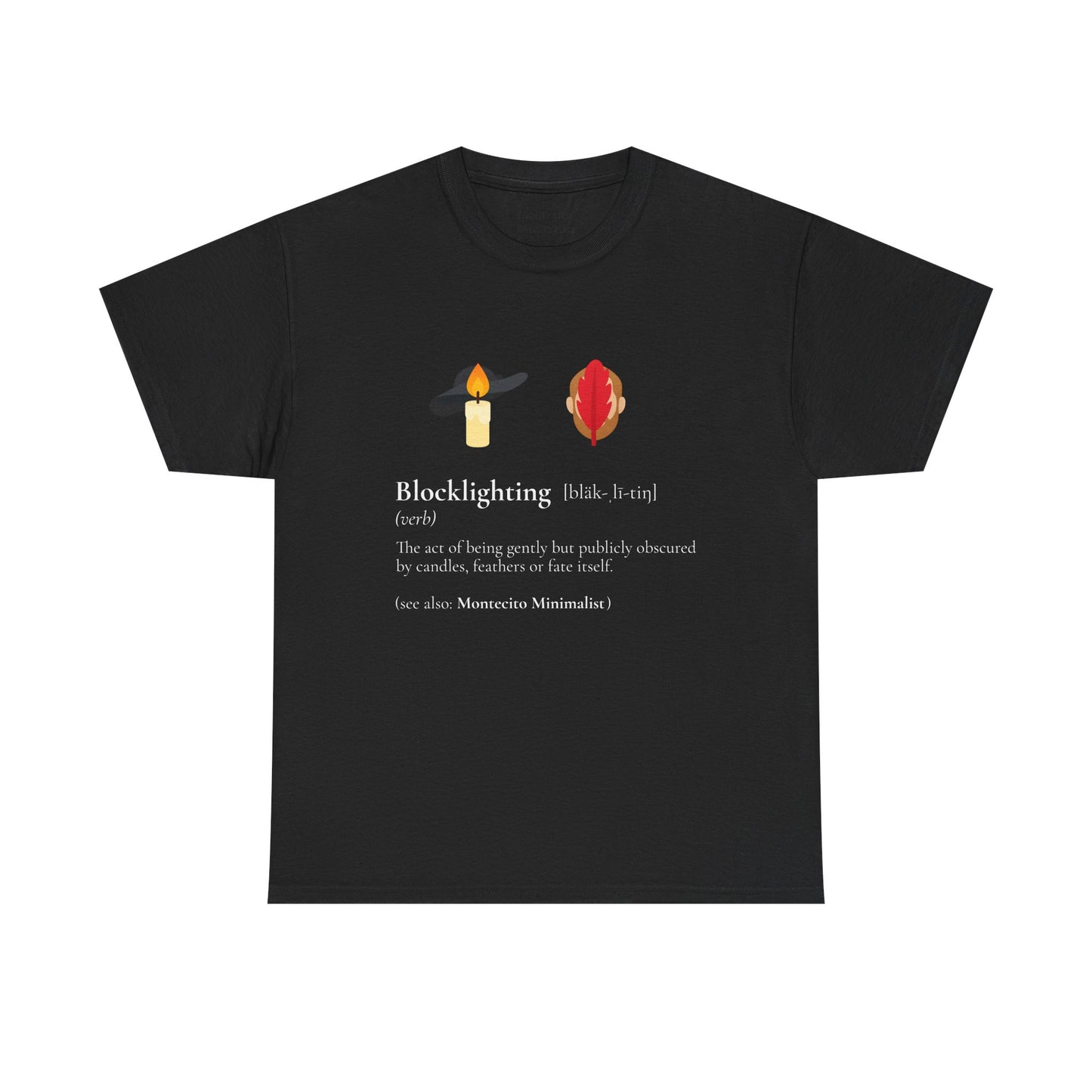 Blocklighting Unisex Heavyweight Cotton Tee